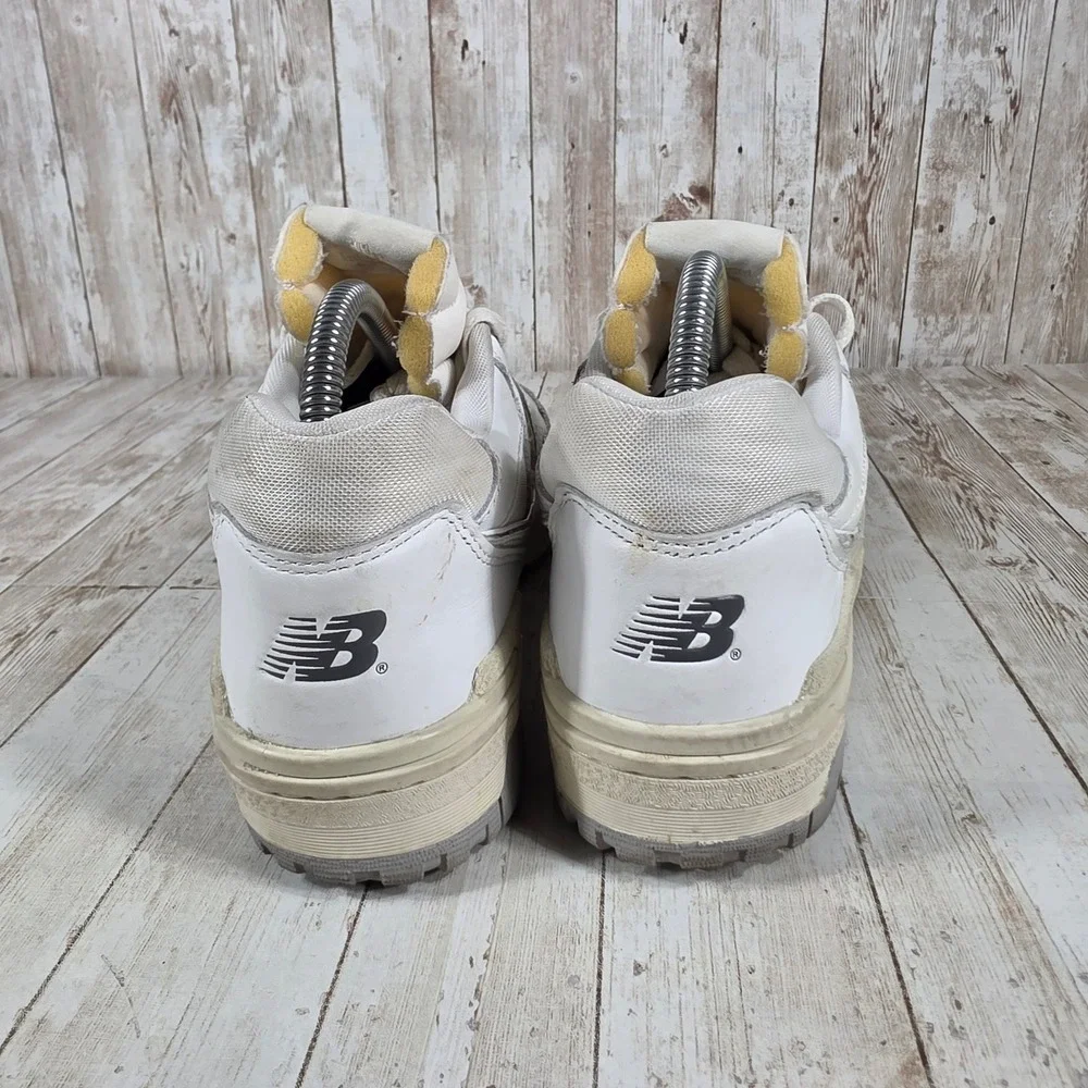 New Balance 550 White Gray Sneakers Shoes BB550PWG‎ Women's Size 7.5 - Picture 2 of 8